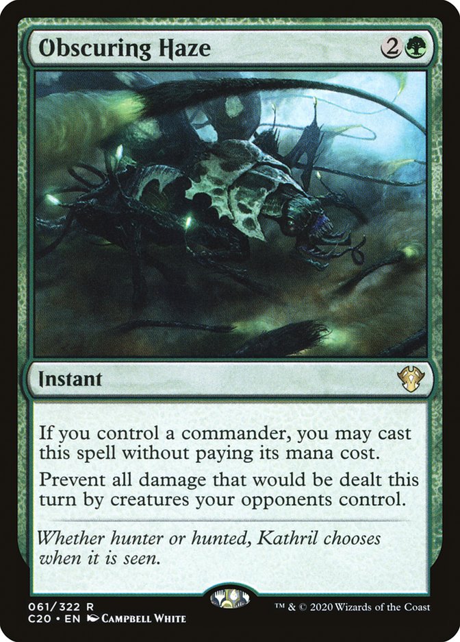 Obscuring Haze [Commander 2020] (C20 61)