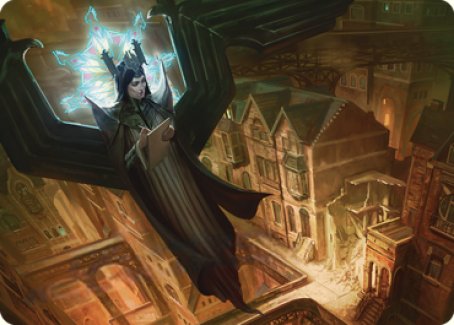 Angelic Sleuth Art Card [Streets of New Capenna Art Series] (ASNC 48)