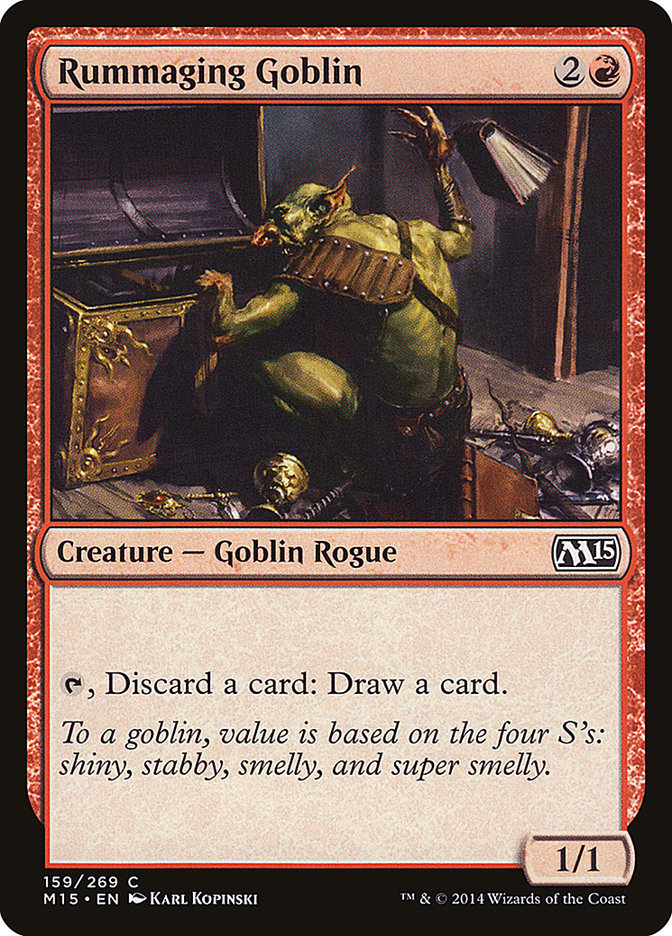 Rummaging Goblin [Magic 2015] (M15 159)