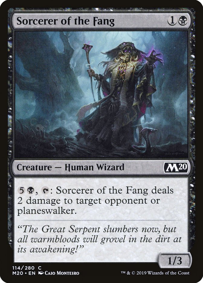 Sorcerer of the Fang [Core Set 2020] (M20 114)