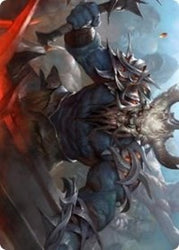 Frenzied Raider Art Card [Kaldheim: Art Series] (AKHM 137)