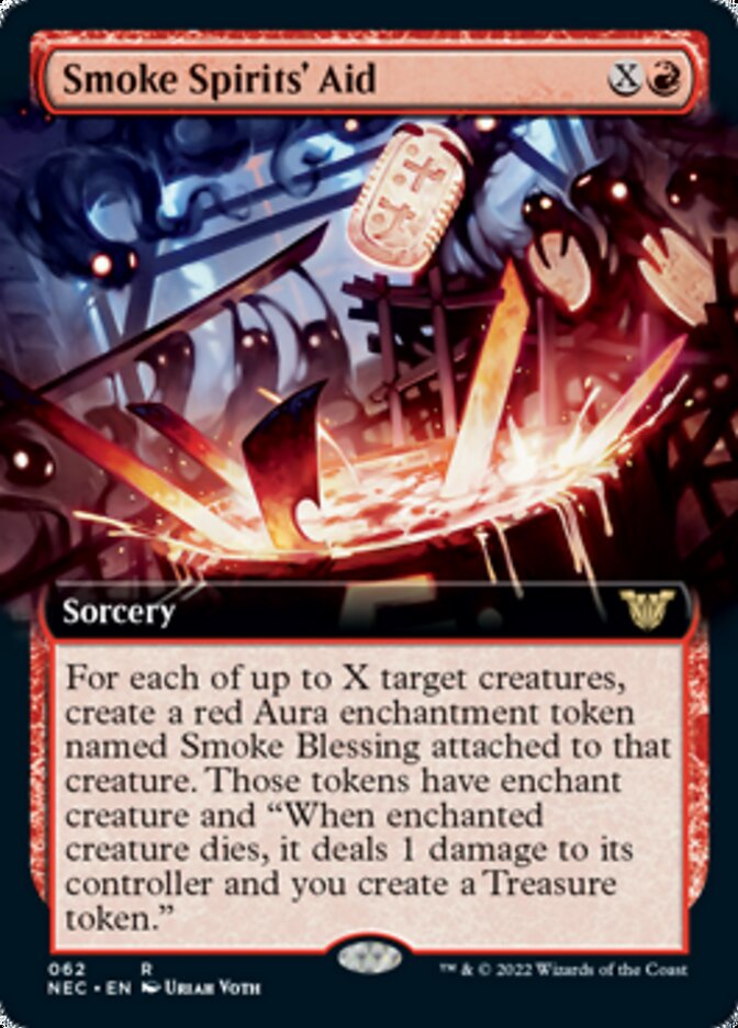 Smoke Spirits' Aid (Extended) [Kamigawa: Neon Dynasty Commander] (NEC 62)