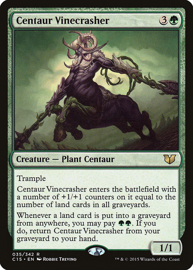 Centaur Vinecrasher [Commander 2015] (C15 35)