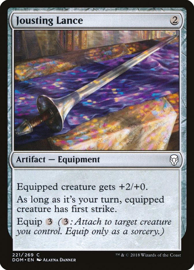 Jousting Lance [Dominaria] (DOM 221)