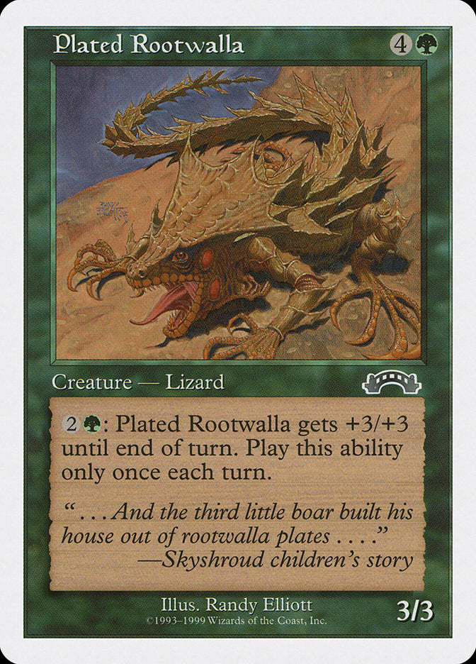 Plated Rootwalla [Battle Royale Box Set] (BRB 52)