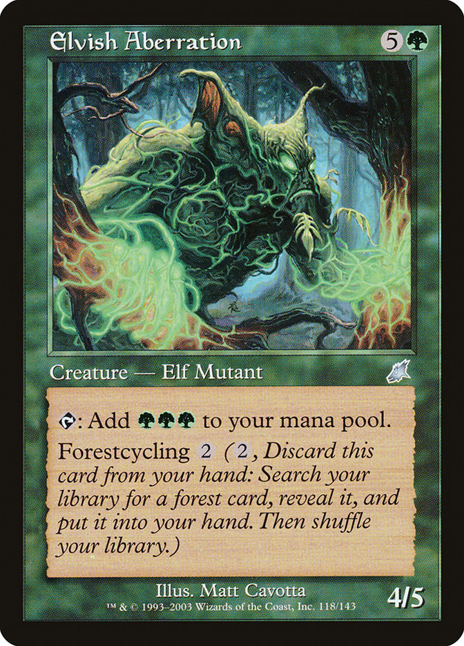 Elvish Aberration [Scourge] (SCG 118)