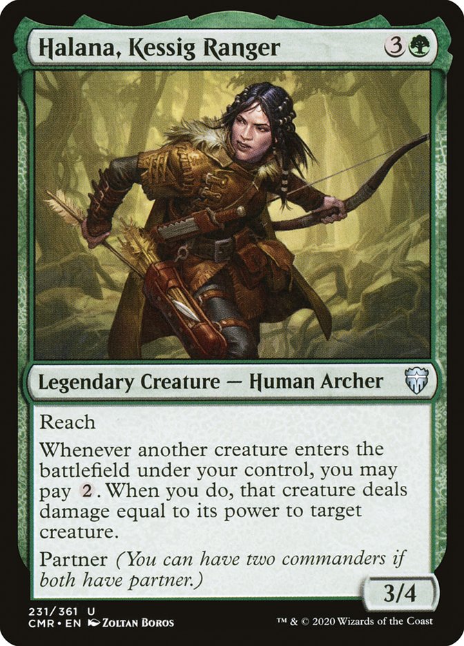 Halana, Kessig Ranger [Commander Legends] (CMR 231)