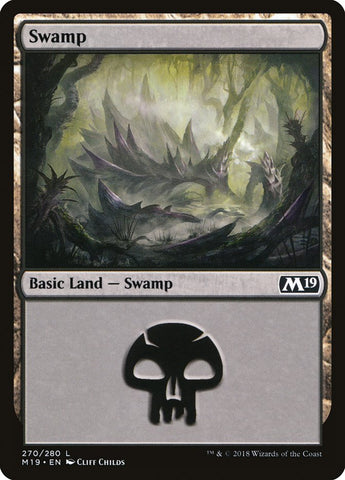 Swamp (#270) [Core Set 2019] (M19 270)