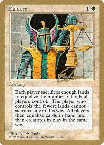 Balance (Eric Tam) [Pro Tour Collector Set] (PTC ET6)