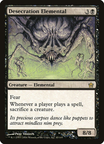 Desecration Elemental [Fifth Dawn] (5DN 45)