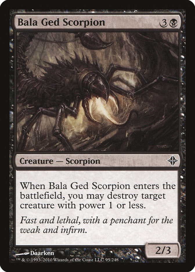 Bala Ged Scorpion [Rise of the Eldrazi] (ROE 95)