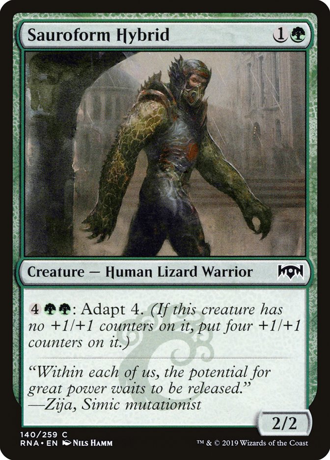 Sauroform Hybrid [Ravnica Allegiance] (RNA 140)
