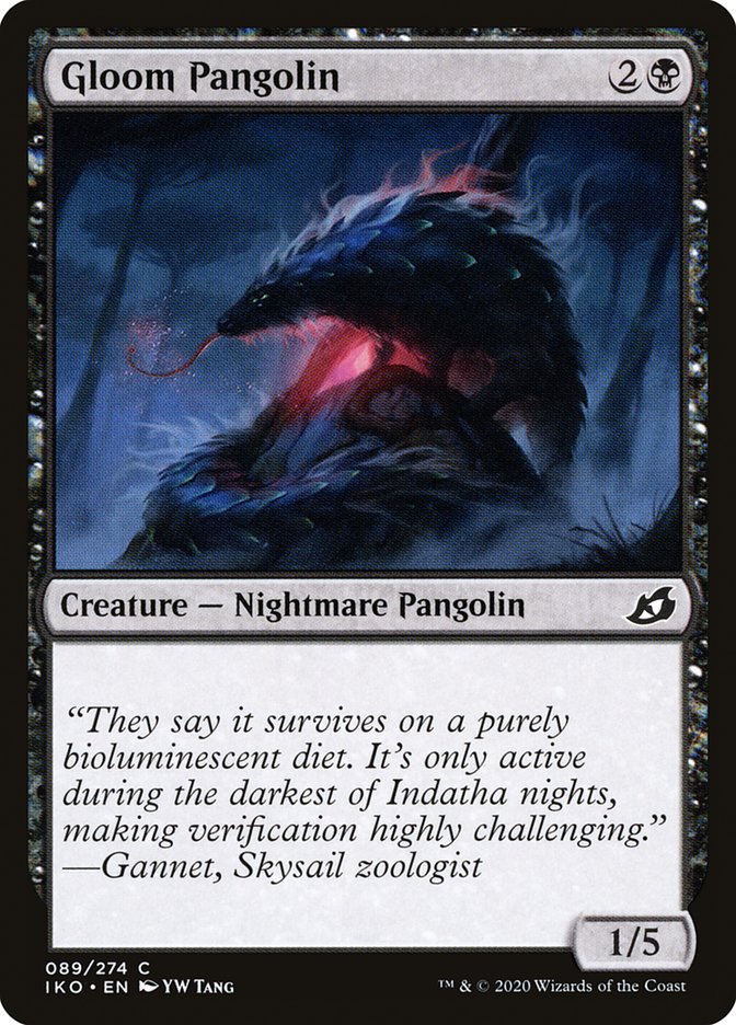Gloom Pangolin [Ikoria: Lair of Behemoths] (IKO 89)