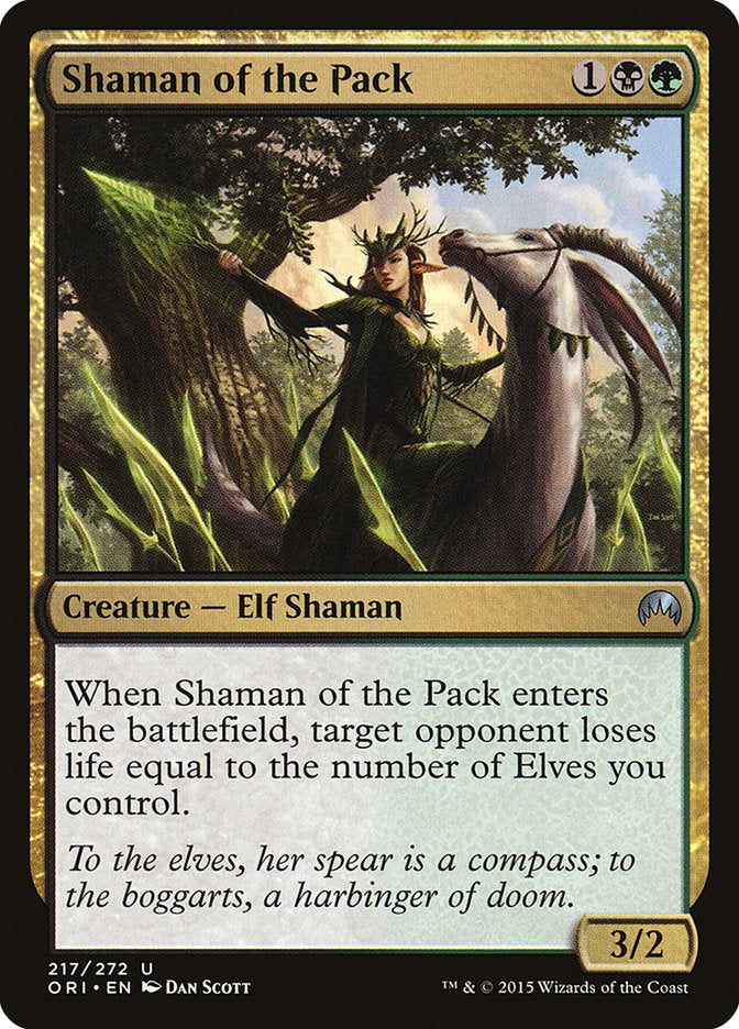 Shaman of the Pack [Magic Origins] (ORI 217)