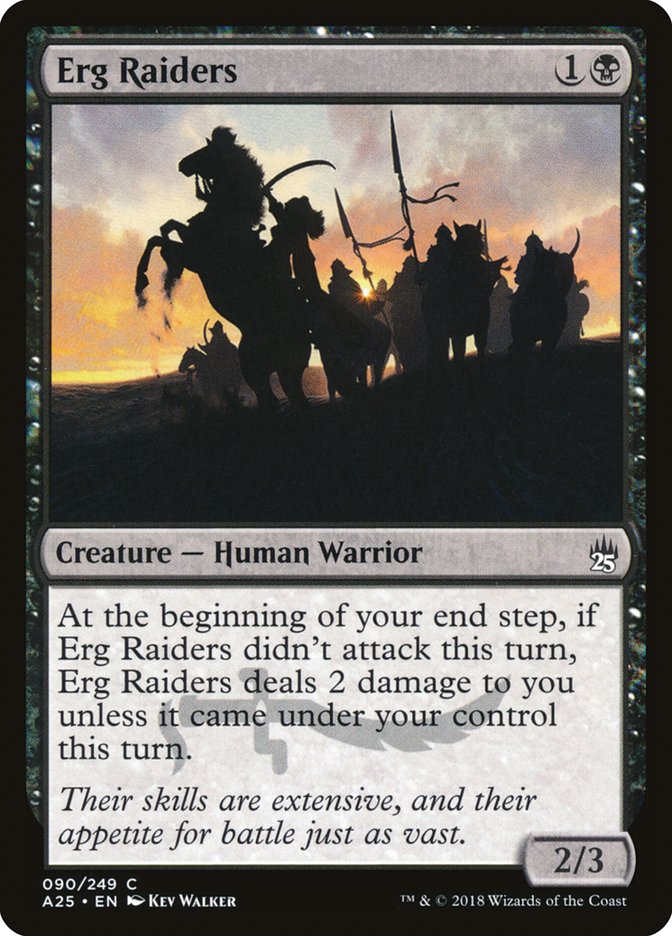 Erg Raiders [Masters 25] (A25 90)