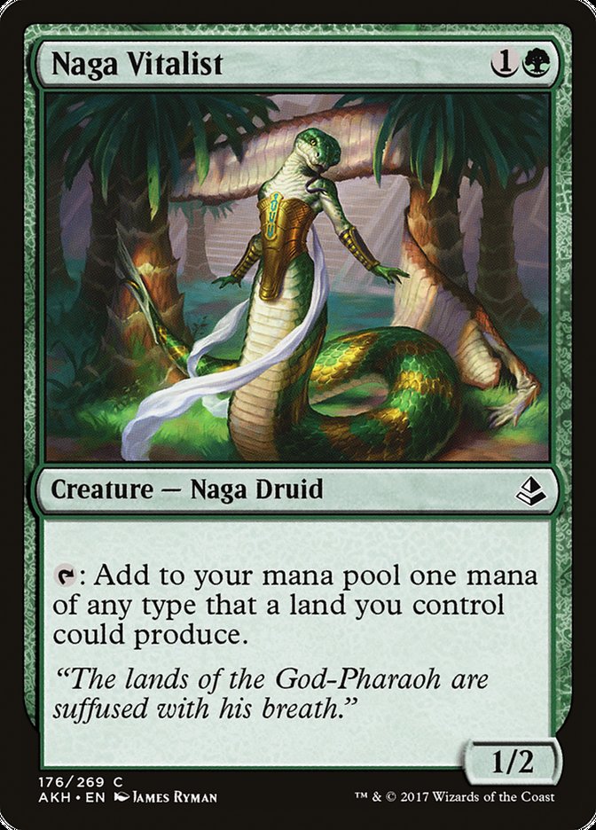 Naga Vitalist [Amonkhet] (AKH 176)