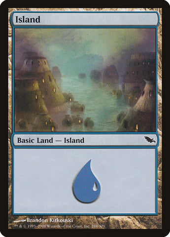 Island (#288) [Shadowmoor] (SHM 288)