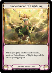 Embodiment of Lightning // Titan's Fist [ELE202] 1st Edition Normal