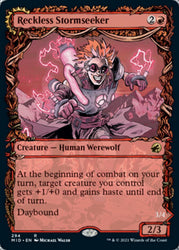 Reckless Stormseeker // Storm-Charged Slasher (Showcase Equinox) [Innistrad: Midnight Hunt] (MID 294)