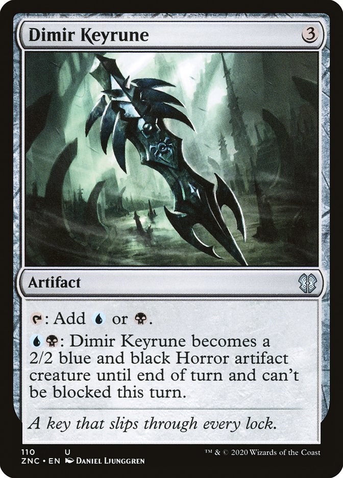 Dimir Keyrune [Zendikar Rising Commander] (ZNC 110)