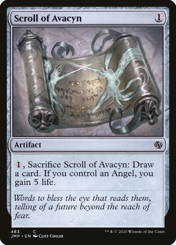 Scroll of Avacyn [Jumpstart] (JMP 483)