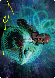 Biomathematician Art Card (Gold-Stamped Signature) [Strixhaven: School of Mages Art Series] (ASTX 21)