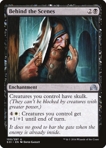 Behind the Scenes [Shadows over Innistrad] (SOI 100)