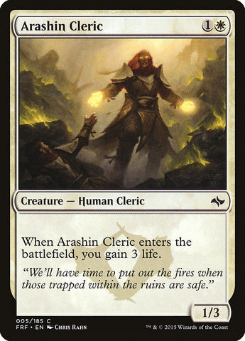 Arashin Cleric [Fate Reforged] (FRF 5)