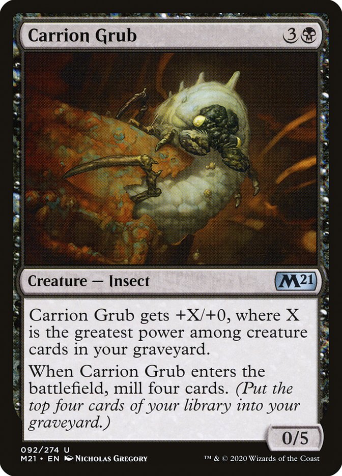 Carrion Grub [Core Set 2021] (M21 92)