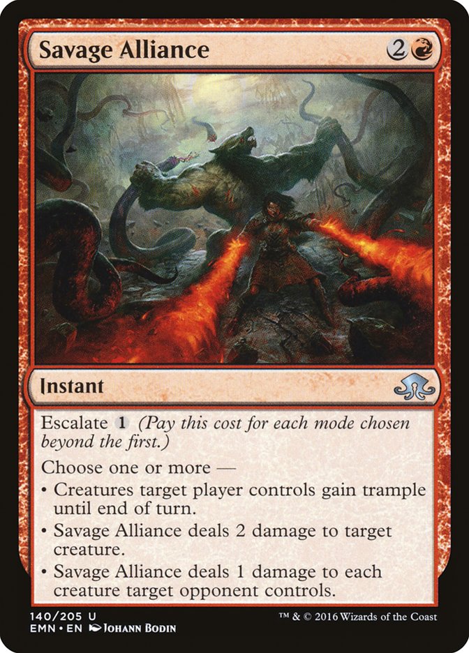 Savage Alliance [Eldritch Moon] (EMN 140)