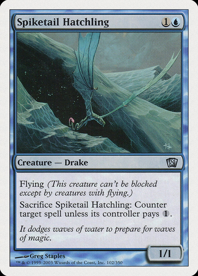 Spiketail Hatchling [Eighth Edition] (8ED 102)