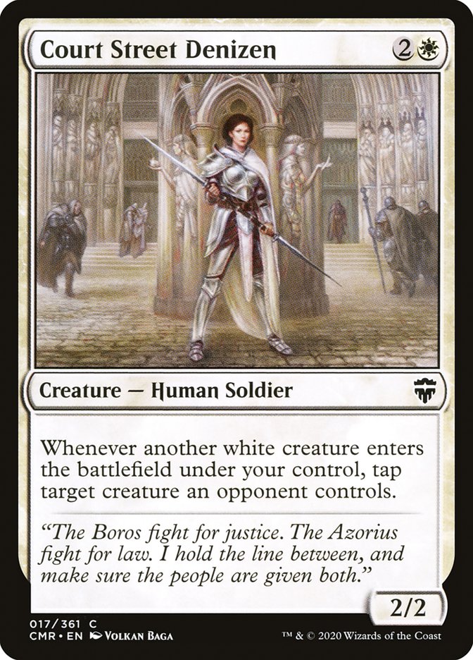 Court Street Denizen [Commander Legends] (CMR 17)