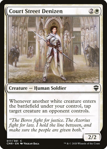 Court Street Denizen [Commander Legends] (CMR 17)