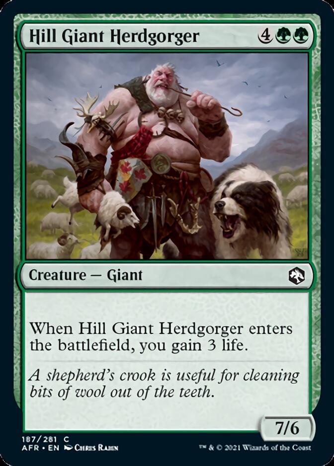 Hill Giant Herdgorger [Dungeons & Dragons: Adventures in the Forgotten Realms] (AFR 187)