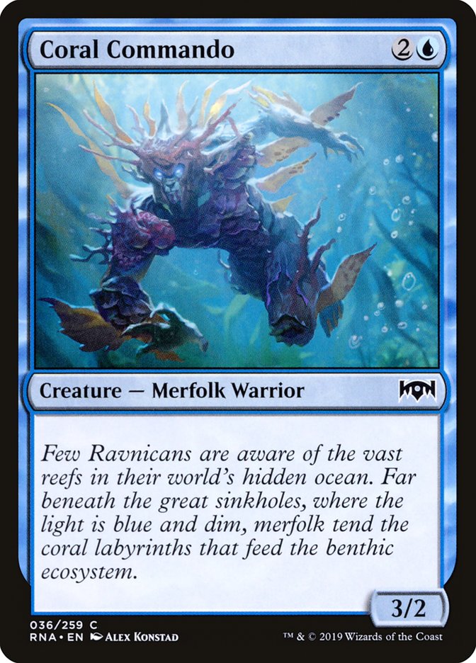 Coral Commando [Ravnica Allegiance] (RNA 36)