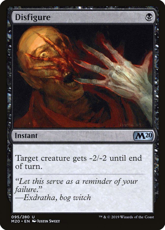 Disfigure [Core Set 2020] (M20 95)