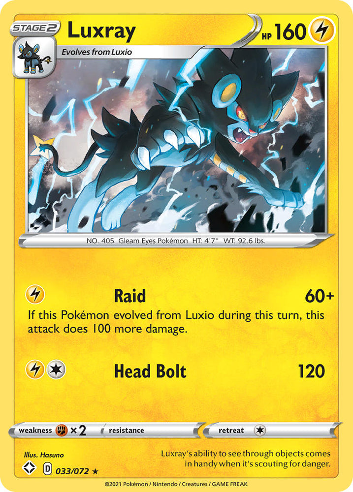 Luxray (33/72) [Sword & Shield: Shining Fates]