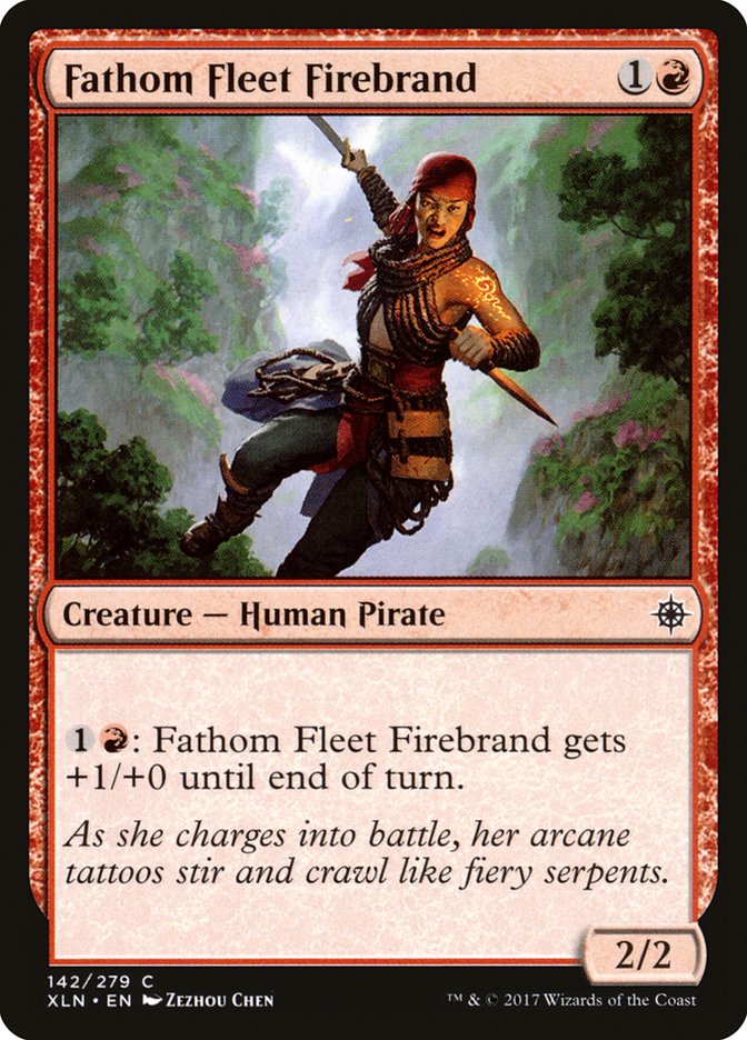 Fathom Fleet Firebrand [Ixalan] (XLN 142)