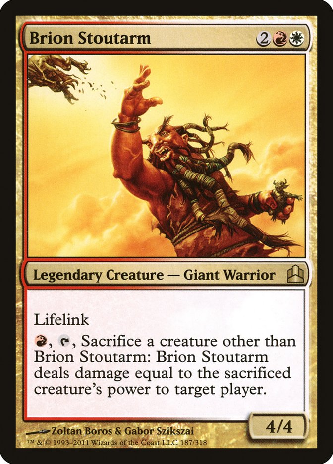 Brion Stoutarm [Commander 2011] (CMD 187)
