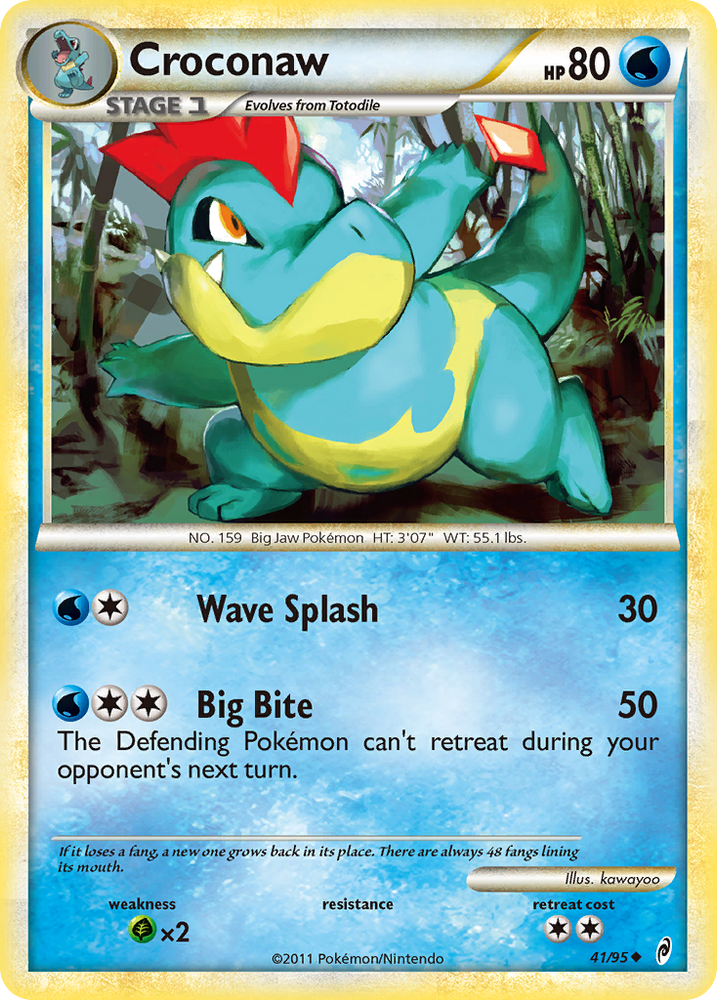 Croconaw (41/95) [Call of Legends]