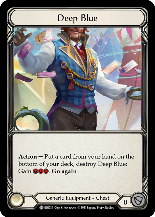Deep Blue [ELE234] 1st Edition Cold Foil