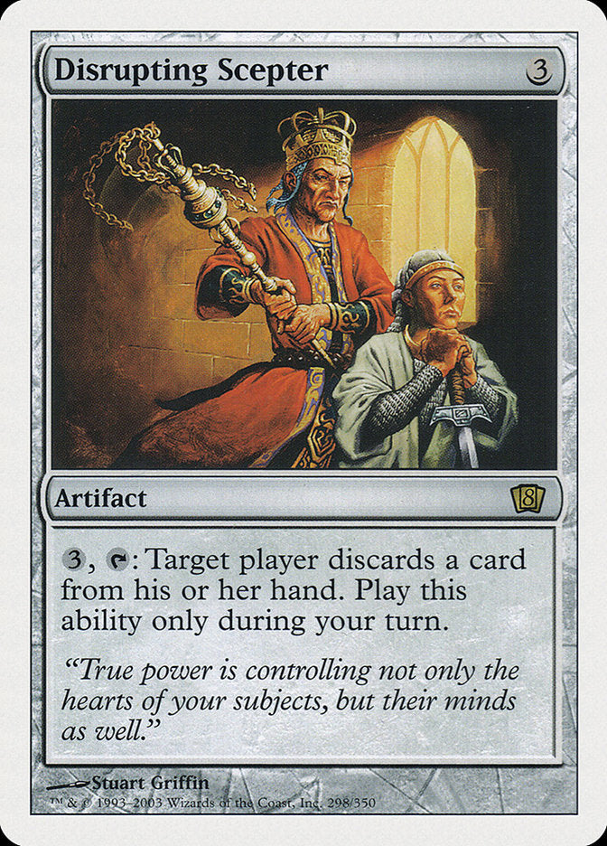 Disrupting Scepter [Eighth Edition] (8ED 298)