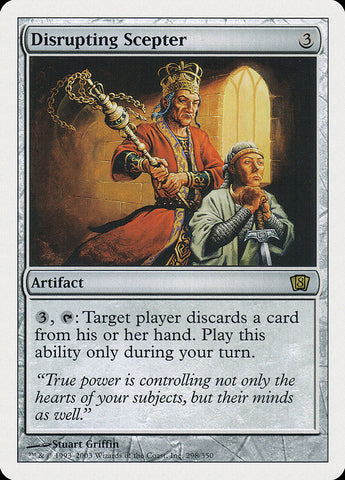 Disrupting Scepter [Eighth Edition] (8ED 298)