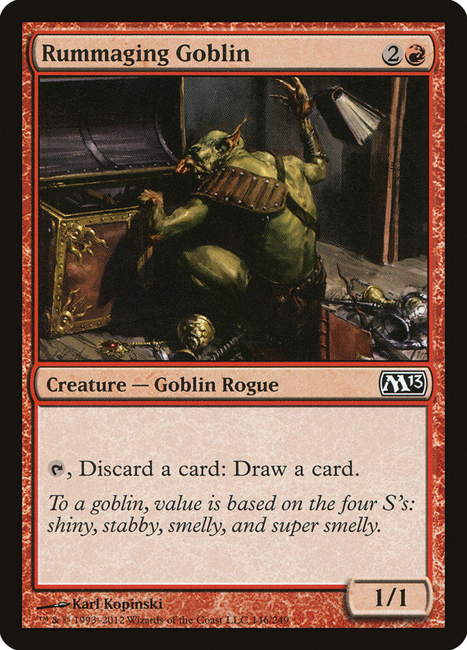 Rummaging Goblin [Magic 2013] (M13 146)