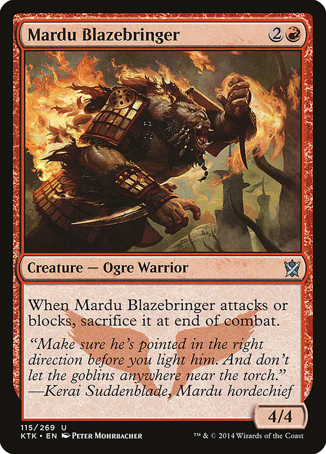 Mardu Blazebringer [Khans of Tarkir] (KTK 115)