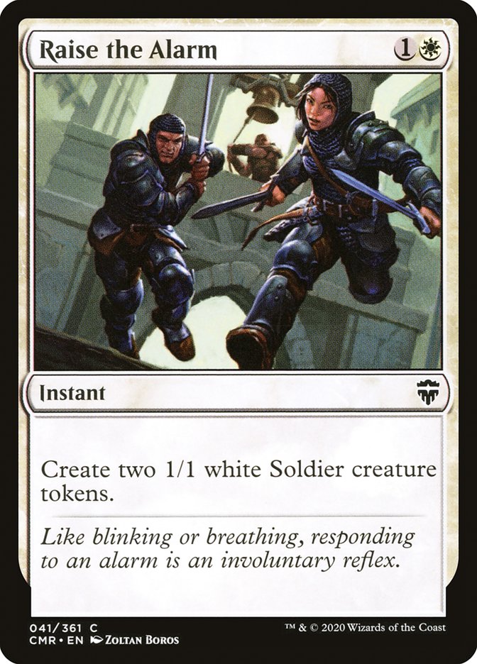 Raise the Alarm [Commander Legends] (CMR 41)