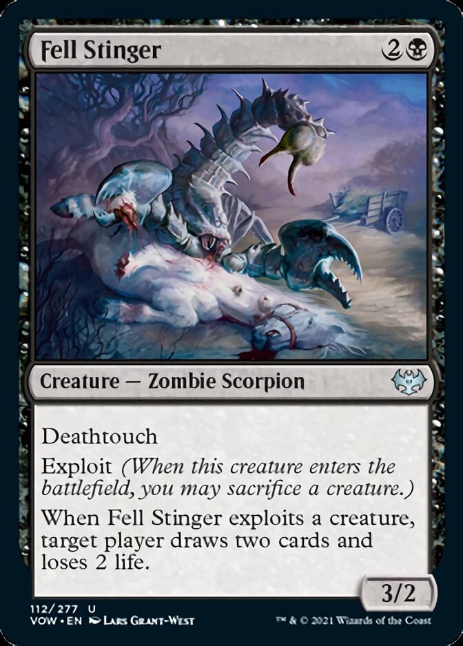 Fell Stinger [Innistrad: Crimson Vow] (VOW 112)