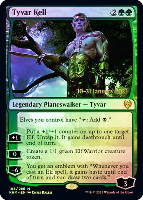 Tyvar Kell  [Kaldheim Prerelease Promos] (PKHM 198)