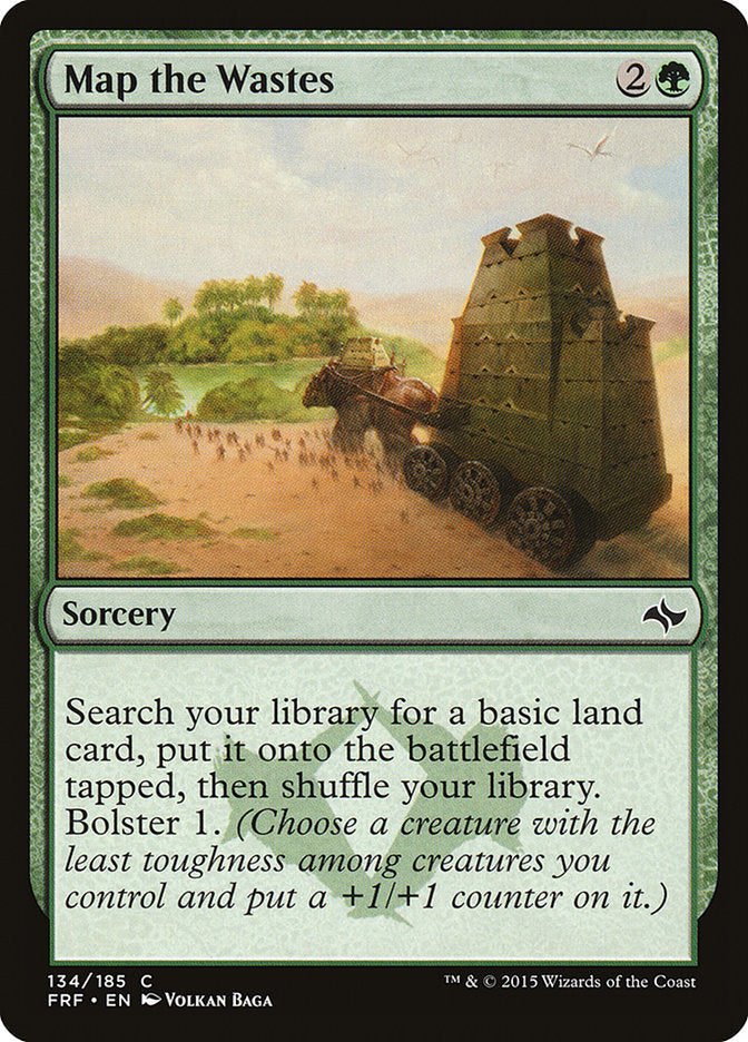 Map the Wastes [Fate Reforged] (FRF 134)