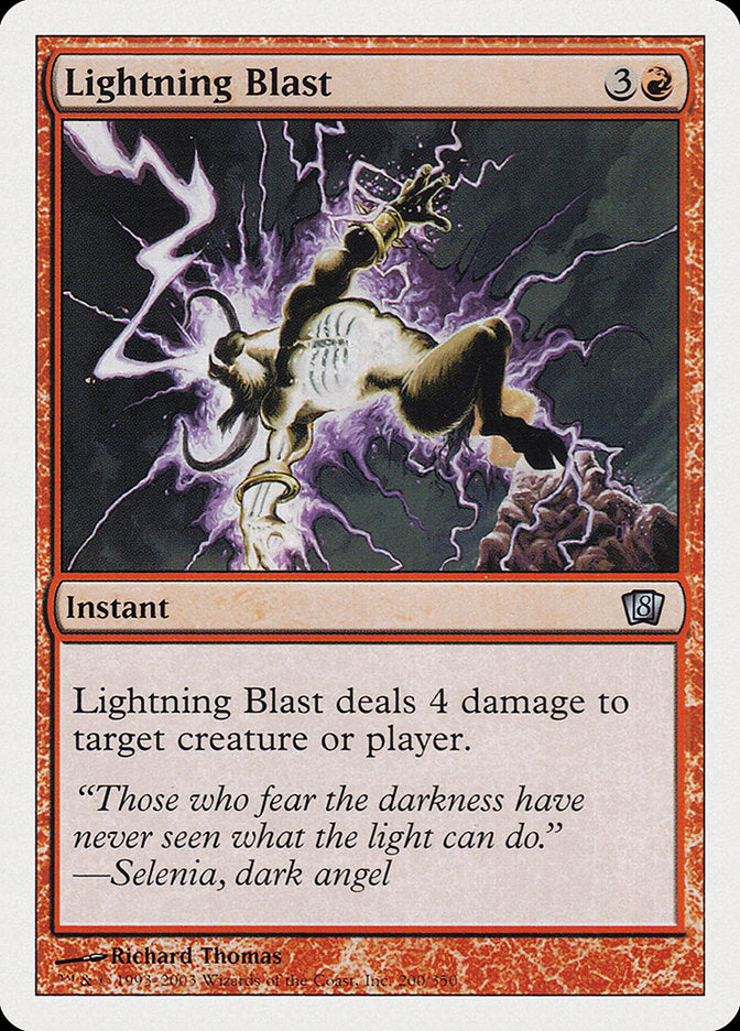 Lightning Blast [Eighth Edition] (8ED 200)